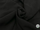 TOILE FROISSÉE NOIRE STRETCH - coupon de tissu de 3 mètres - My Little Coupon - tissu - coudre