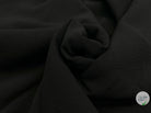 TOILE FROISSÉE NOIRE STRETCH - coupon de tissu de 3 mètres - My Little Coupon - tissu - coudre