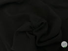 TOILE FROISSÉE NOIRE STRETCH - coupon de tissu de 3 mètres - My Little Coupon - tissu - coudre