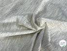 TOILE FIL À FIL TEXTURÉE BLANC CASSÉ FILS ARGENTÉ - My Little Coupon