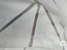 TOILE GÉOMÉTRIQUE FIL COUPÉ BLANC - coupon de tissu de 3 mètres - My Little Coupon - tissu - coudre