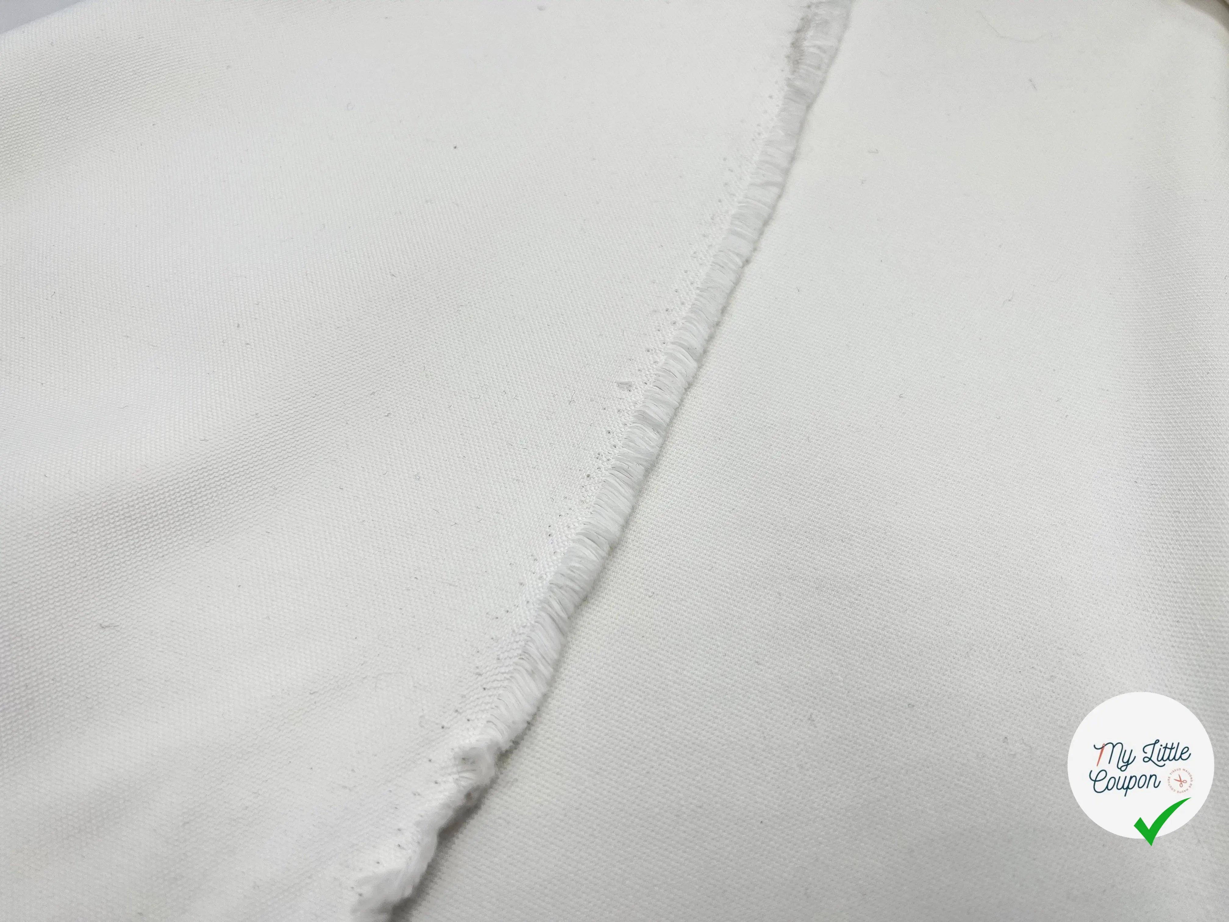 TOILE GRANITÉE OFF WHITE - My Little Coupon - tissu - coudre
