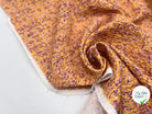 TOILE IMPRIMÉE GAUFRÉE STRETCH - My Little Coupon - tissu - coudre