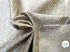TOILE JACQUARD DE COTON NUDE ET LUREX DORÉ - My Little Coupon