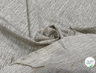 TOILE JACQUARD ÉCRU LÉGÈREMENT DORÉE - My Little Coupon