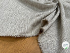 TOILE JACQUARD ÉCRU LÉGÈREMENT DORÉE - My Little Coupon