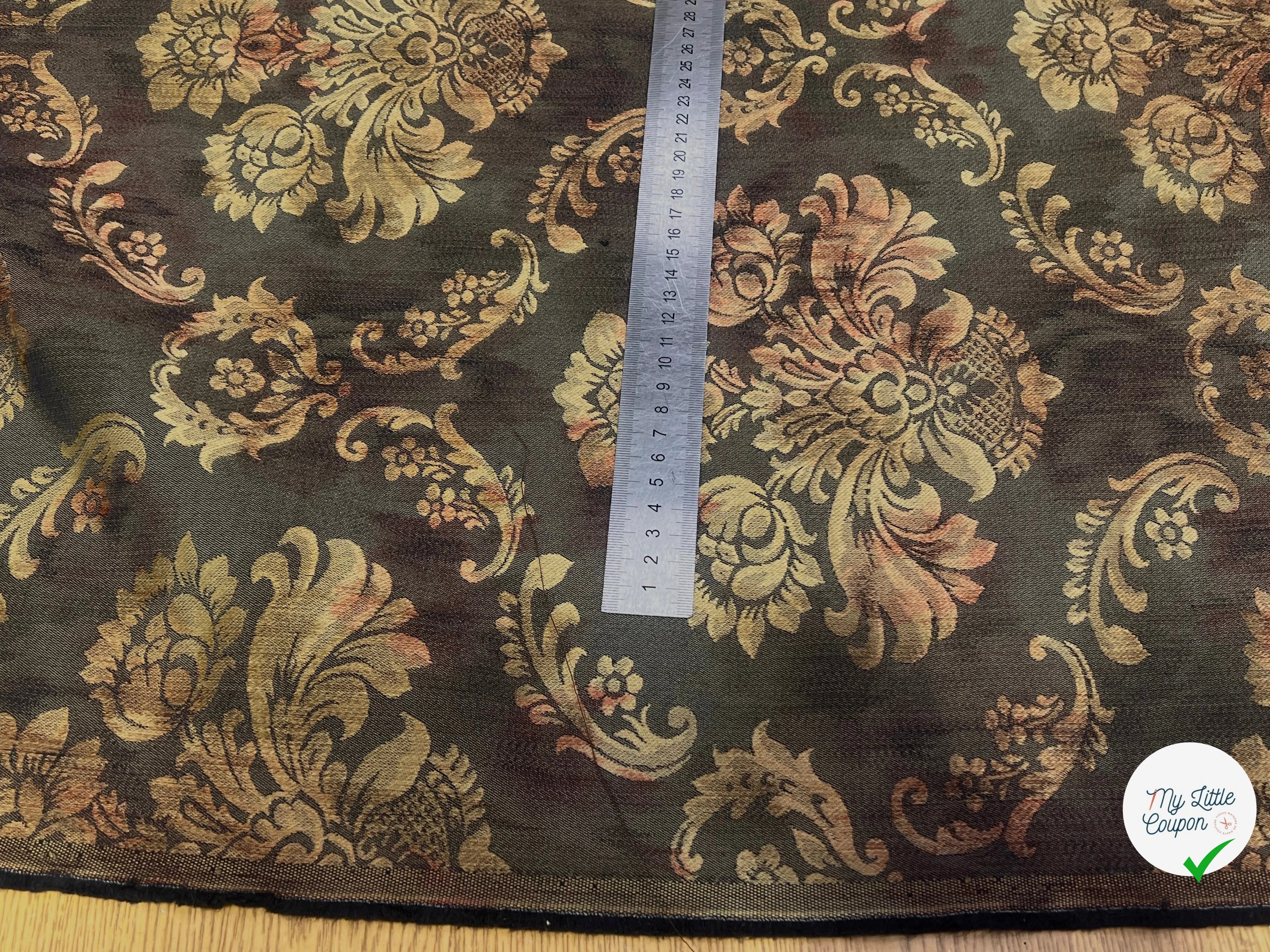 TOILE JACQUARD LOURDE BAROQUE - My Little Coupon