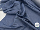 TOILE LIN COTON INDIGO FAÇON DE NIMES - My Little Coupon - tissu - coudre