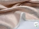 TOILE LIN PELLICULE MÉTAL CUIVRE - My Little Coupon - tissu - coudre