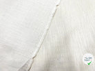 TOILE NATTÉE DE COTON OFF WHITE FAÇON LIN - My Little Coupon - tissu - coudre