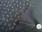 TOILE PANAMA COTON PETIT VÉLO NAVY - My Little Coupon