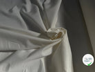 TOILE PARACHUTE BLANC QUADRILLEE 100% COTON - My Little Coupon