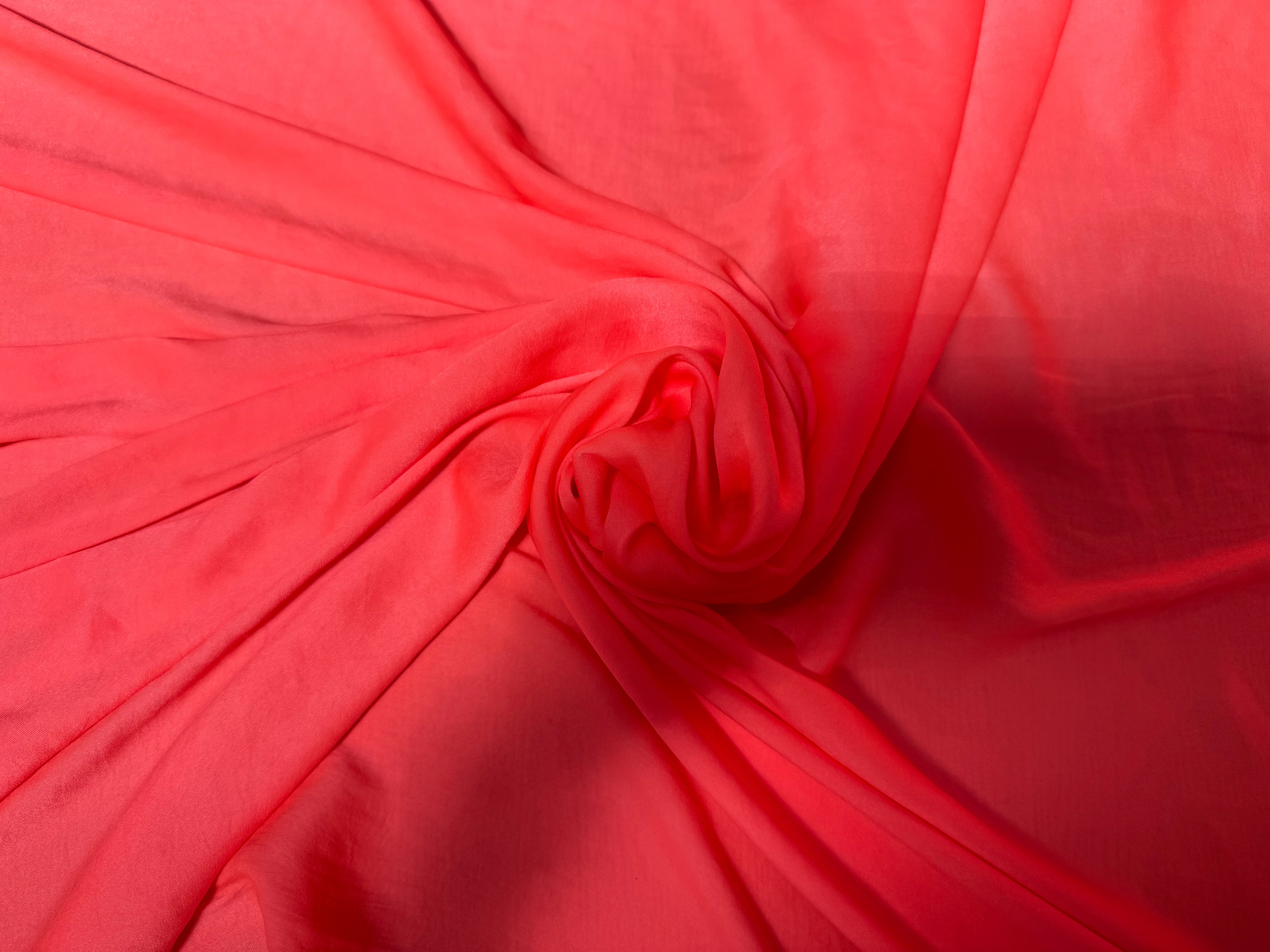 TOILE PEAU DE PECHE ORANGE FLUO - My Little Coupon