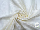 TOILE PETITS CARREAUX NATUREL - My Little Coupon - tissu - coudre