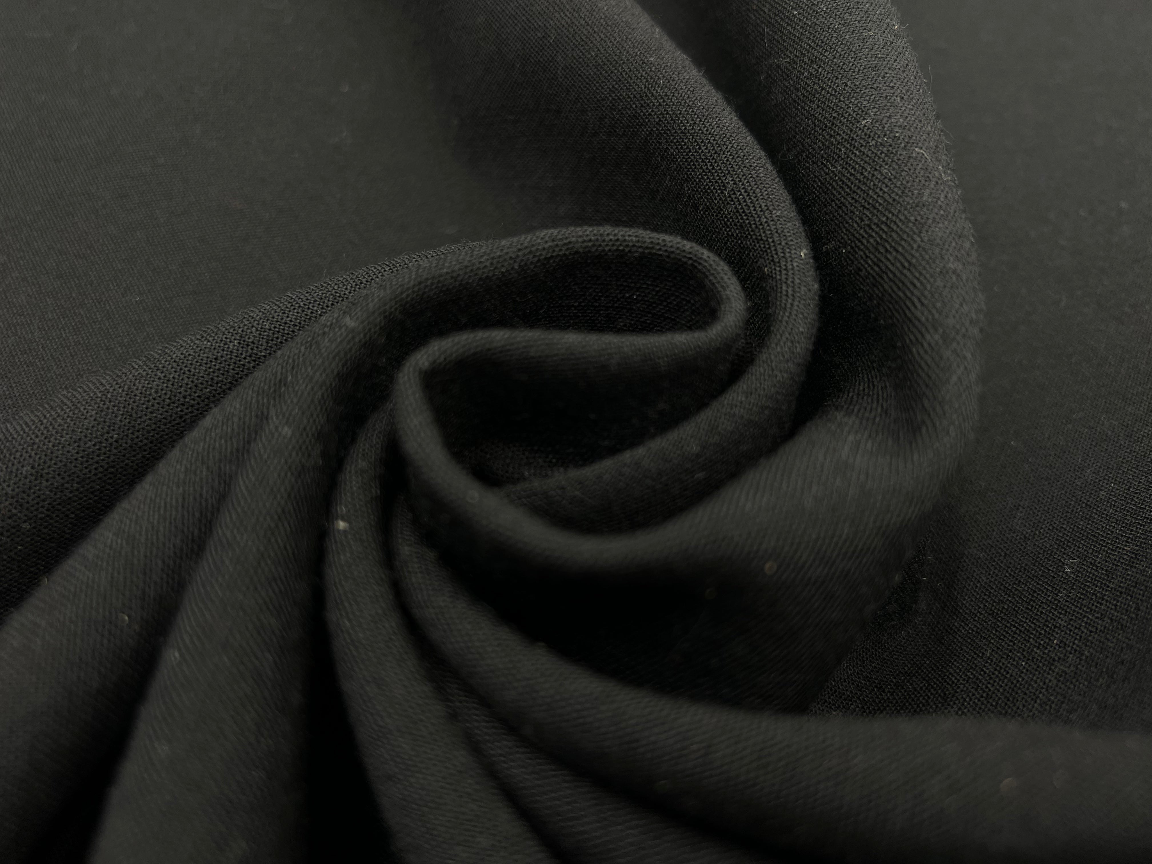 TOILE POLYAMIDE NOIR STRETCH MSO