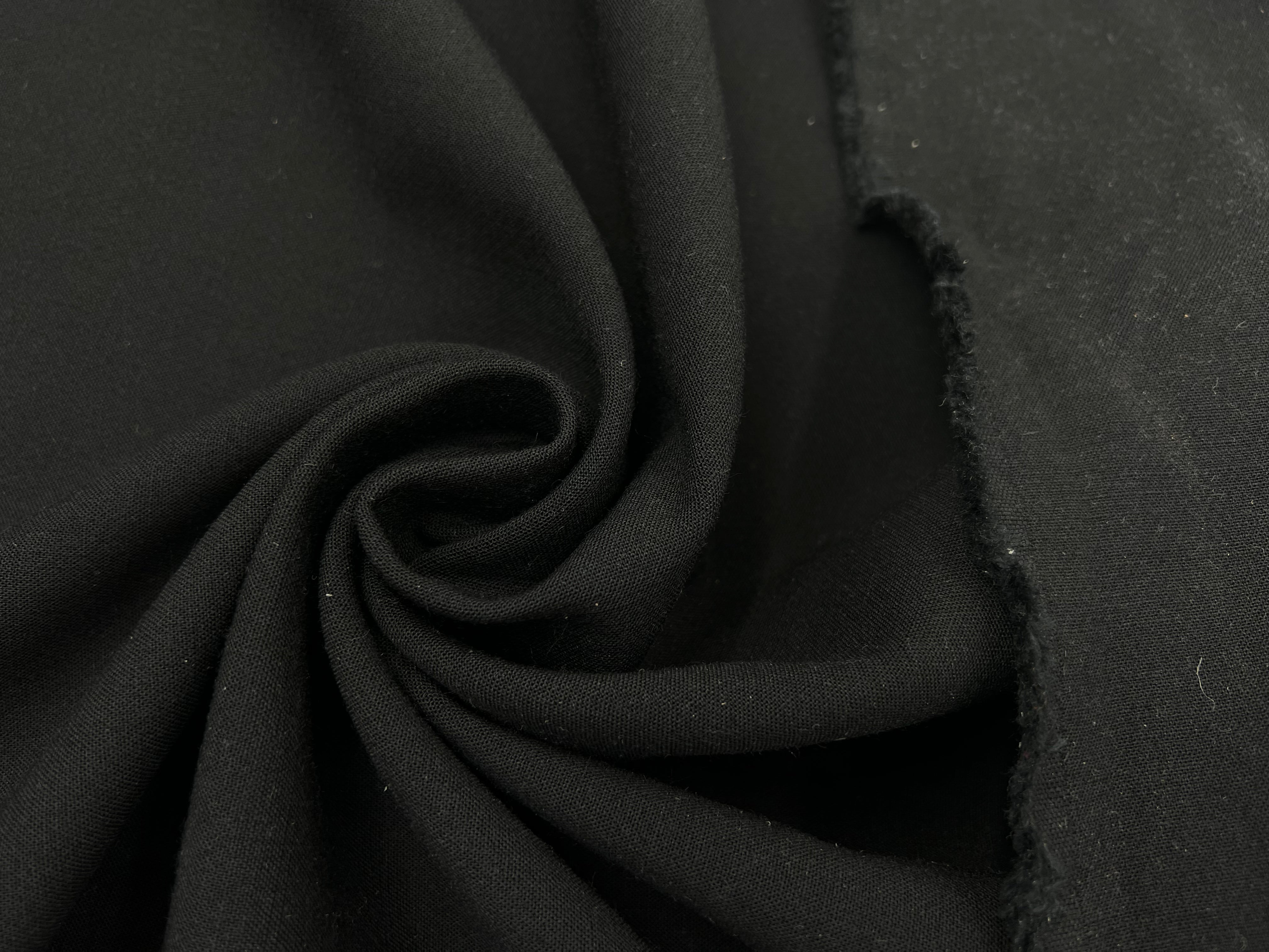 TOILE POLYAMIDE NOIR STRETCH MSO