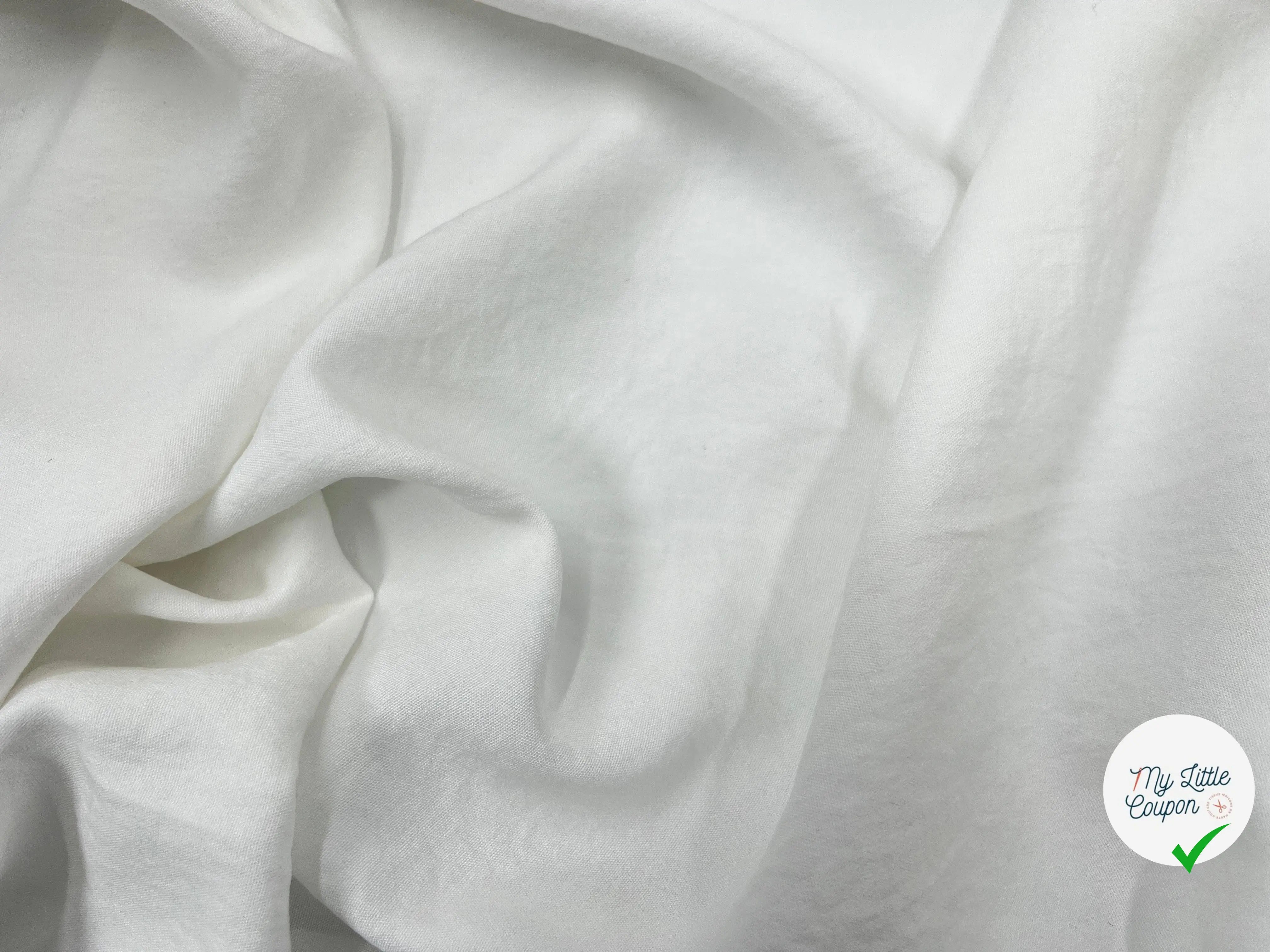 TOILE POLYESTER COTON FROISSÉ - My Little Coupon - tissu - coudre