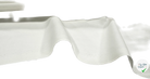 TOILE POLYVISCOSE STRETCH BLANC CASSÉ MLC INTERN