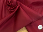 TOILE SATIN LOURDE CRAQUANTE ROUGE BORDEAUX - My Little Coupon