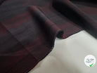 TOILE SERGÉ SOUPLE CARREAUX FONCÉS - My Little Coupon