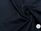 TOILE STRIÉE 60% VISCOSE BLEU MARINE - My Little Coupon
