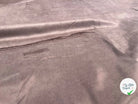 TOILE SUEDINE FLUIDE TOUCHER TOUT DOUX MARRON - My Little Coupon