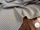 TOILE COTON BLANC ROSE ET BLEU - My Little Coupon