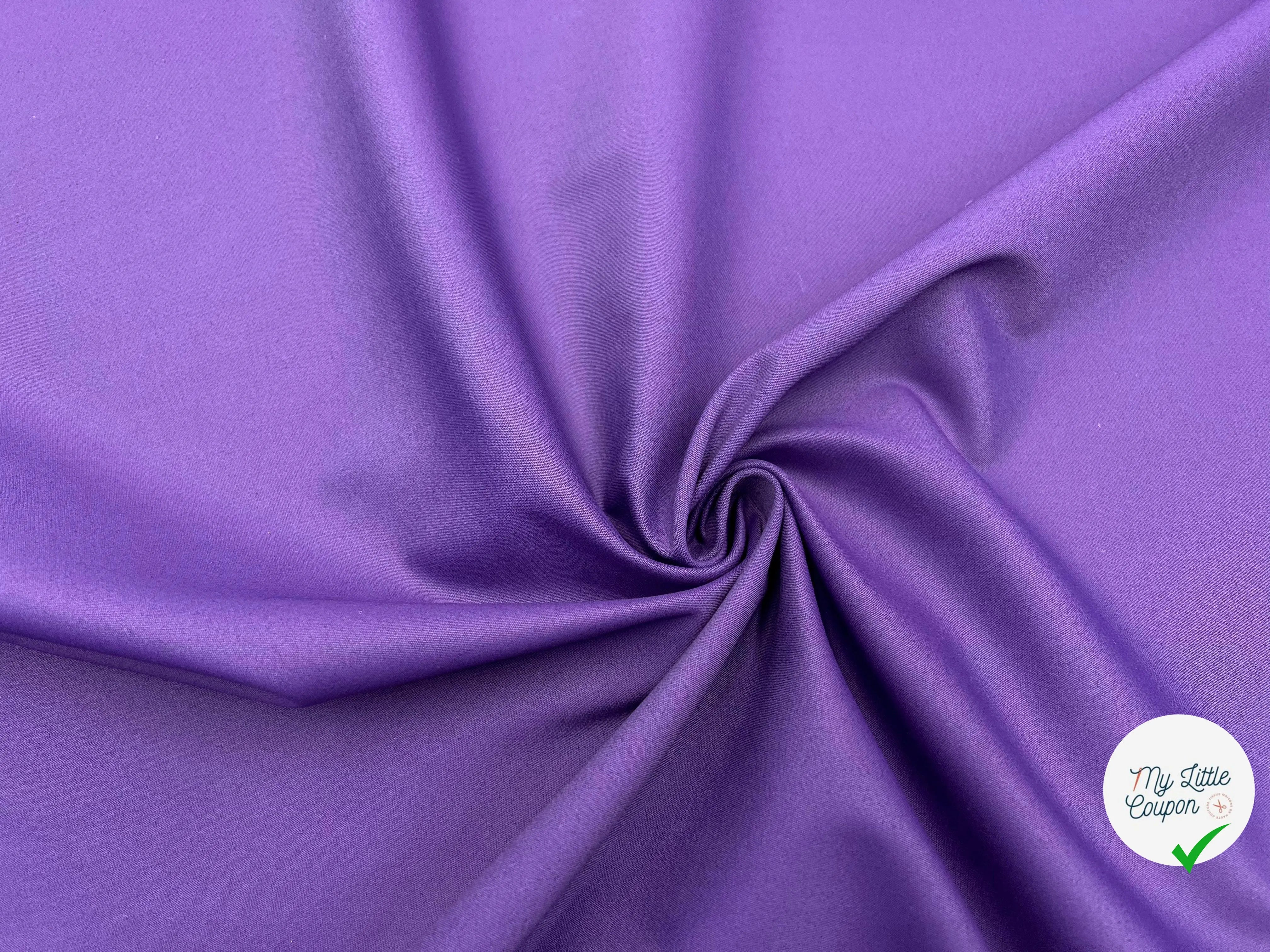 TOILE TECHNIQUE VIOLETTE - My Little Coupon - tissu - coudre