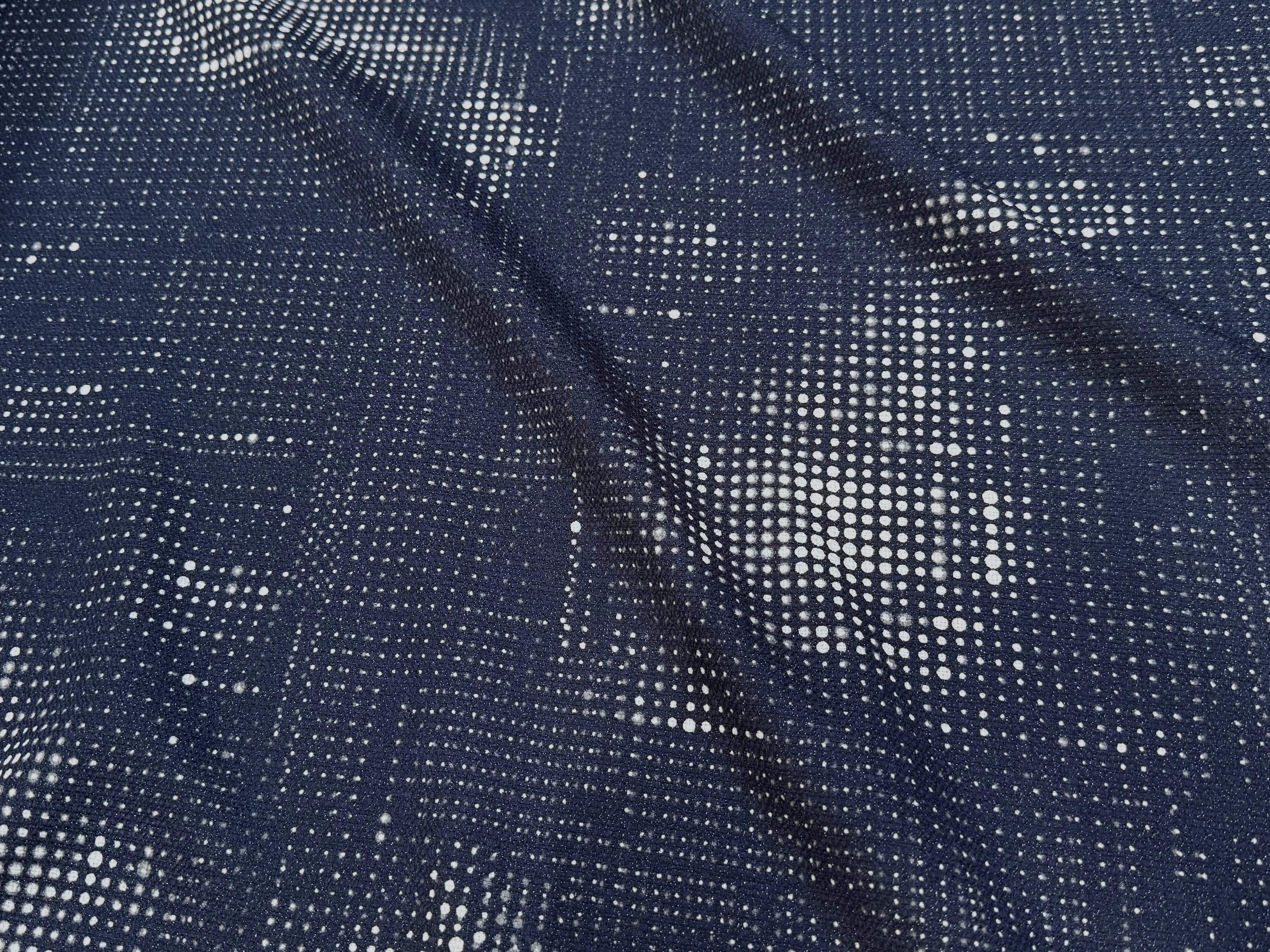 TOILE TISSÉE FOND MARINE SOUPLE - My Little Coupon