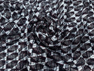 TWEED 100% COTON FORMES GEOMETRIQUES - My Little Coupon