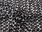 TWEED 100% COTON FORMES GEOMETRIQUES - My Little Coupon