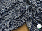 TWEED BLEU MARINE ET BLANC COTON ET LUREX - My Little Coupon