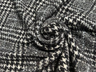 TWEED BLOUCLETTE TEXQUEBEC 25% LAINE NOIRBLANC PIED DE COQ - My Little Coupon