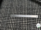TWEED BLOUCLETTE TEXQUEBEC 25% LAINE NOIRBLANC PIED DE COQ - My Little Coupon