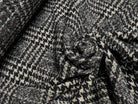 TWEED BLOUCLETTE TEXQUEBEC 25% LAINE NOIRBLANC PIED DE COQ - My Little Coupon