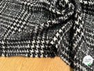 TWEED BLOUCLETTE TEXQUEBEC 25% LAINE NOIRBLANC PIED DE COQ - My Little Coupon