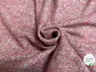 TWEED BOUCLETTE 100% LAINE ROSE CHIC TAILLEUR - My Little Coupon
