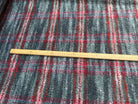 TWEED BOUCLETTE 56% LAINE BLEU À CARREAUX GIOVIXEN - My Little Coupon