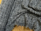 TWEED BOUCLETTE 75% LAINE TRÈS BEAU GRIS - My Little Coupon