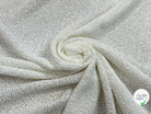 TWEED BOUCLETTE  BLANC 100% COTON - My Little Coupon