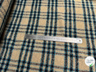 TWEED BOUCLETTE POLYLAINE SERGÉ 10% LAINE ALPAGA BEIGE - My Little Coupon