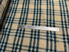 TWEED BOUCLETTE POLYLAINE SERGÉ 10% LAINE ALPAGA BEIGE - My Little Coupon