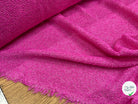 TWEED BOUCLETTE ROSE 100% COTON - My Little Coupon