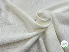 TWEED BOUCLETTE TERMOCOLLÉ BLANC - My Little Coupon