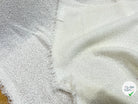 TWEED BOUCLETTE TERMOCOLLÉ BLANC - My Little Coupon