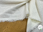 TWEED BOUCLETTE TERMOCOLLÉ BLANC - My Little Coupon
