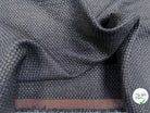 TWEED CANEVAS POLYCOTON MI SAISON NAVY PRESQUE NOIR - My Little Coupon