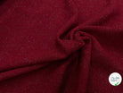 TWEED CHEVRON ROUGE CHIC 100% LAINE - My Little Coupon