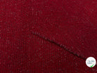 TWEED CHEVRON ROUGE CHIC 100% LAINE - My Little Coupon