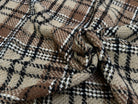 TWEED CHIC À CARREAUX ÉCOSSAIS CAMEL ET BEURRE SALÉ - My Little Coupon